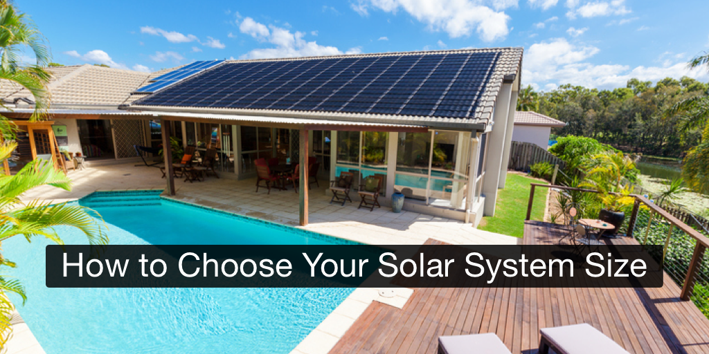 How To Determine The Size Of Your Solar System Solar Power