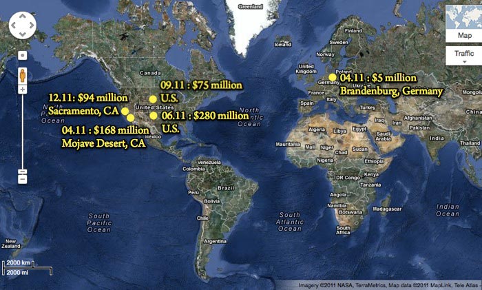 History and Timeline of Google’s Investments in Solar