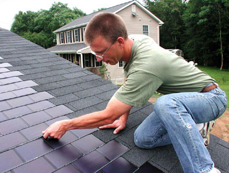 Solar roofing singles