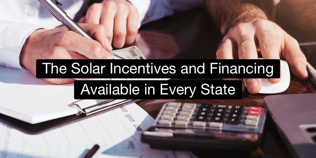 Solar incentives per state